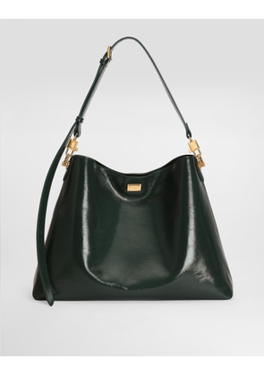 Dolce & Gabbana Large Vittoria Calfskin Shoulder Bag - Woman Shoulder And Crossbody Bags Green Onesize