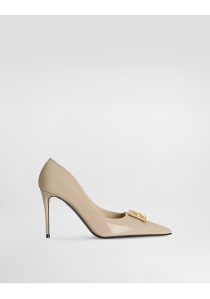 Dolce & Gabbana Calfskin Pumps - Woman Pumps And Slingback Beige Leather 38