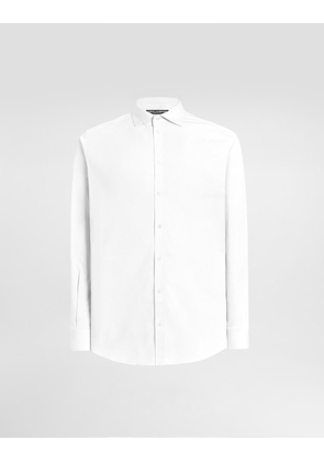 Dolce & Gabbana Striped Poplin Martini Shirt - Man Shirts White 41