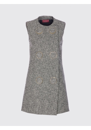 Dress GUCCI Woman color Grey