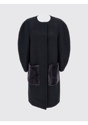Coat FENDI Woman color Black