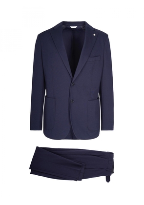 Suit MANUEL RITZ Men color Blue
