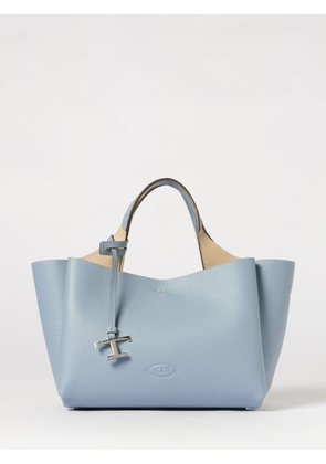 Handbag TOD'S Woman color Gnawed Blue