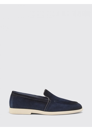 Loafers SANTONI Men color Blue