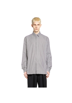 Silk Cotton Striped Classic Shirt