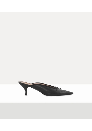 Vivienne Westwood Margo Mule Nappa Leather Black 6-39 Women