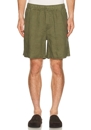 SAMSOE SAMSOE Sajabari Shorts in Burnt Olive - Olive. Size S (also in M, XL/1X).