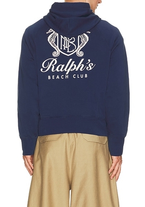 Polo Ralph Lauren Beach Club Hoodie in Dark Cobalt - Navy. Size M (also in L, S, XL/1X).