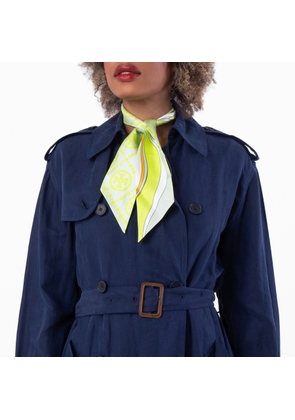 Tory Burch Floral Print Silk Scarf