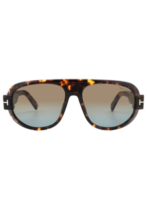 Tom Ford Blake Brown Gradient Pilot Mens Sunglasses FT1102 52F 59