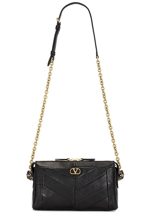 Valentino Garavani Panthea Small Shoulder Bag in Nero - Black. Size all.
