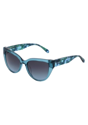 Fossil Grey Petrol Cat Eye Ladies Sunglasses FOS 2125/S 0VGZ/I7 52