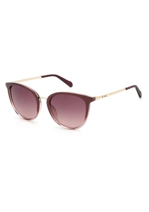 Fossil Pink Round Ladies Sunglasses FOS 2117/G/S 0LHF 3X 55