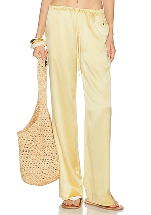 Eterne Brody Pant in Butter - Lemon. Size XS/S (also in M/L).