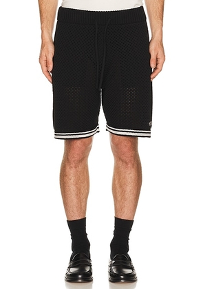 Casablanca Casablanca Mesh Shorts in Black - Black. Size M (also in L, S, XL/1X, XXL/2X).