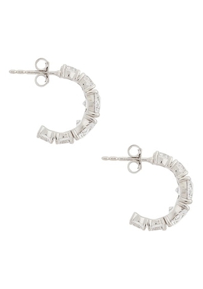 Completedworks Cz Earrings in Silver - Metallic Silver. Size all.