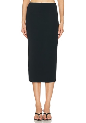 House of Dagmar Stretch Jersey Skirt in Black - Black. Size XS (also in S).