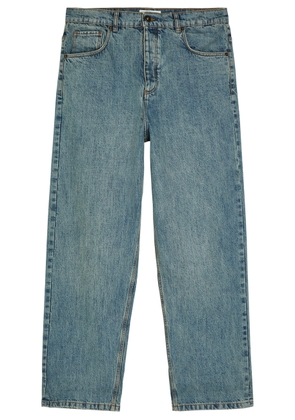 Wax London Felix Loose Straight-leg Jeans - Mid Blu - 32 (W32 / M)
