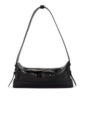 Maison Margiela Small Baguette Bag in Black - Black. Size all.