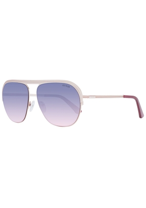 Guess Rose Gold Metal Sunglasses