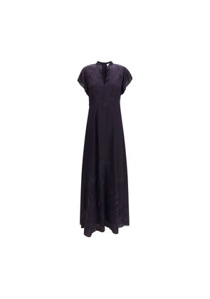 Forte_Forte Black Viscose Casual Dress - 1