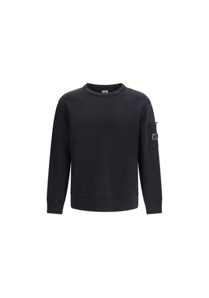 C.P. Company Black Cotton Sweatshirt - L