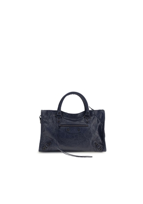 Balenciaga Black Calf Leather Bos Taurus Shoulder Bag