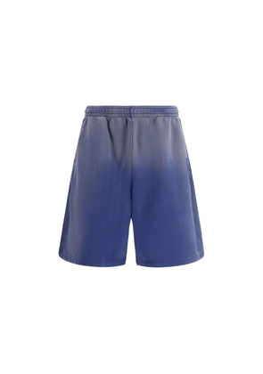 Moschino Blue Cotton Bermuda Shorts - S