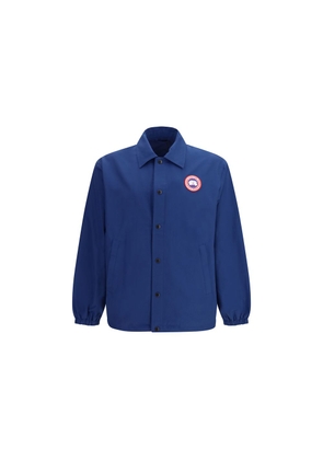 Canada Goose Blue Cotton Coat - L
