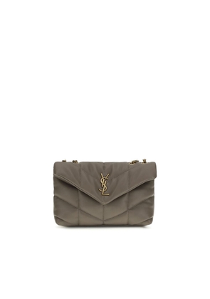 Saint Laurent Gray Lamb Ovis Aries Aries Shoulder Bag