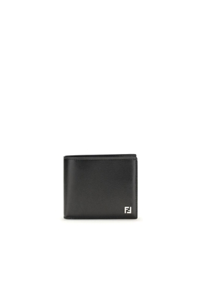 Fendi Black Calf Leather Bos Taurus Wallet