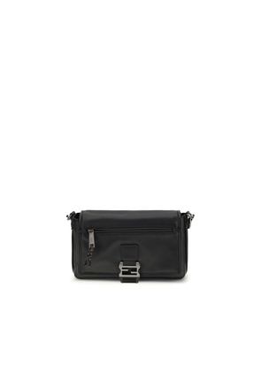 Fendi Black Calf Leather Bos Taurus Shoulder Bag