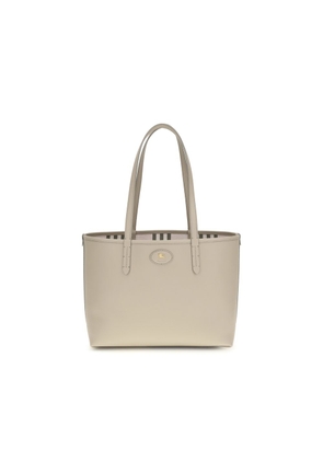 Burberry Beige Calf Leather Bos Taurus Shoulder Bag