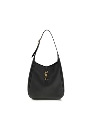 Saint Laurent Black Calf Leather Bos Taurus Shoulder Bag