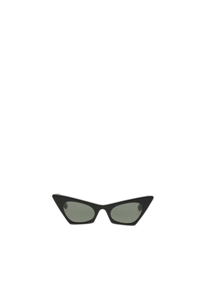 Alexander McQueen Black Plastic Sunglasses