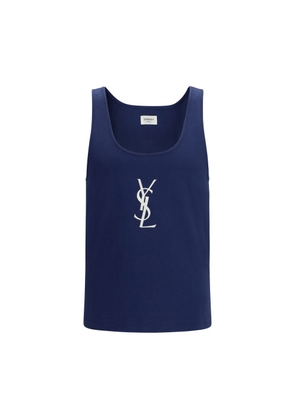 Saint Laurent Blue Cotton Top - L
