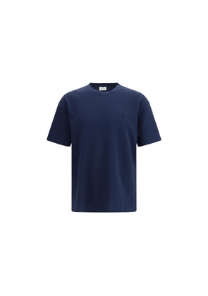 Saint Laurent Blue Cotton T-Shirt - L