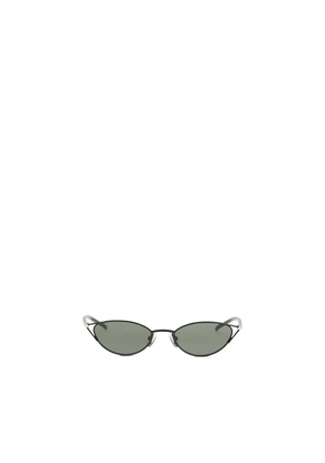 Alexander McQueen Black Metal Sunglasses