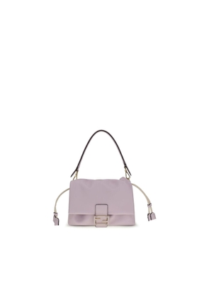 Fendi Purple Calf Leather Bos Taurus Shoulder Bag