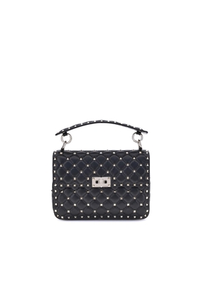 Valentino Garavani Black Lamb Ovis Aries Aries Shoulder Bag