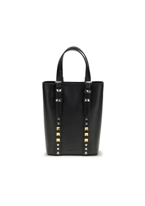 Valentino Garavani Black Calf Leather Bos Taurus Other Accessories