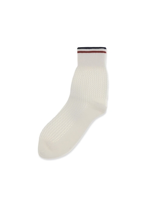 Brunello Cucinelli White Cotton Socks - L