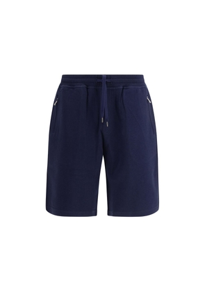 Brunello Cucinelli Blue Cotton Bermuda Shorts - L