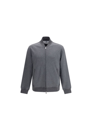 Brunello Cucinelli Gray Cotton Sweatshirt - L