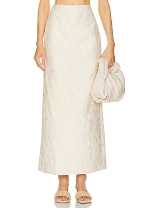 Clea Morgan Skirt in Cream. Size S. Also in L.
