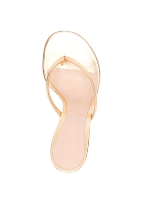 Gianvito Rossi Calypso thong sandals - Gold
