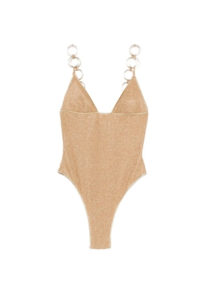 Oséree Lumière swimsuit - Gold