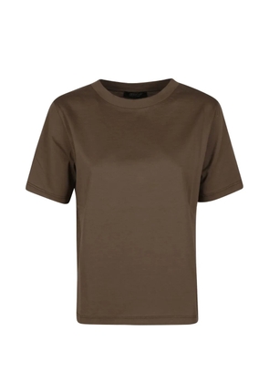 Aragona crew-neck T-shirt - Brown
