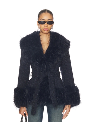 Adrienne Landau Mountain Jacket in Navy. Size S. Also in M.