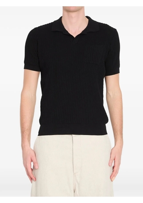 Roberto Collina ribbed patch pocket T-shirt - Black